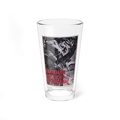 Soviet Era Poster 520 - Pint Glass 16oz-16oz-Go Mug Yourself