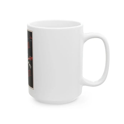 Soviet Era Poster 523 - White Coffee Mug-Go Mug Yourself