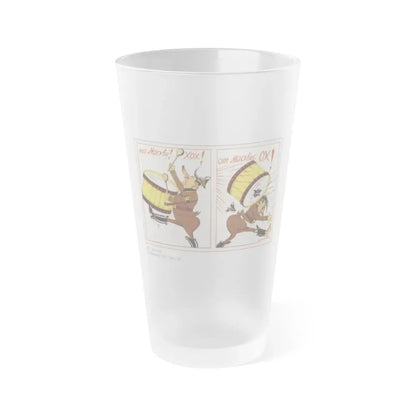 Soviet Era Poster 527 - Frosted Pint Glass 16oz Default Title - Go Mug Yourself