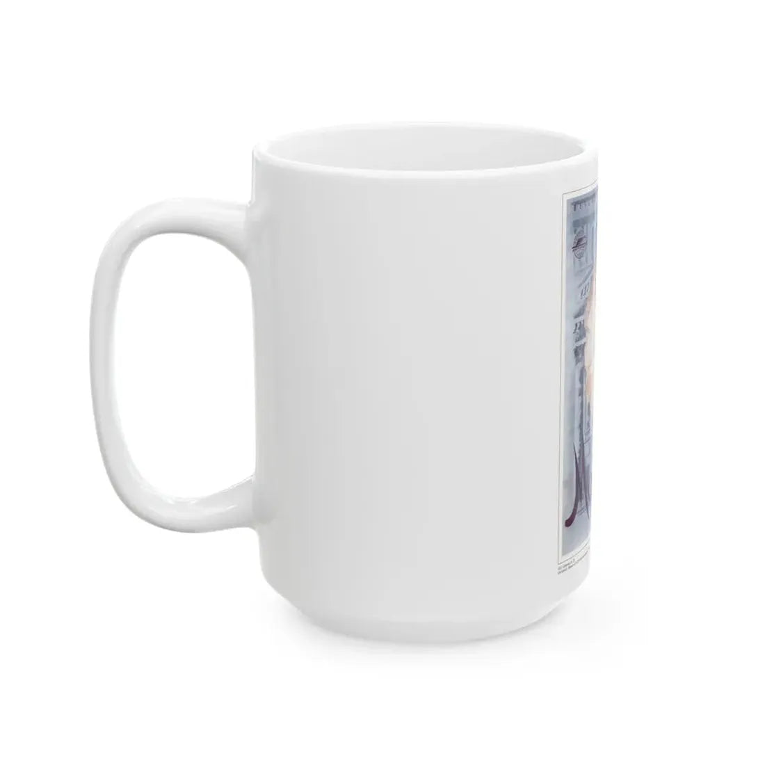 Soviet Era Poster 53 - White Coffee Mug - Go Mug Yourself