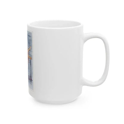 Soviet Era Poster 53 - White Coffee Mug - Go Mug Yourself