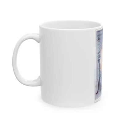 Soviet Era Poster 53 - White Coffee Mug-Go Mug Yourself