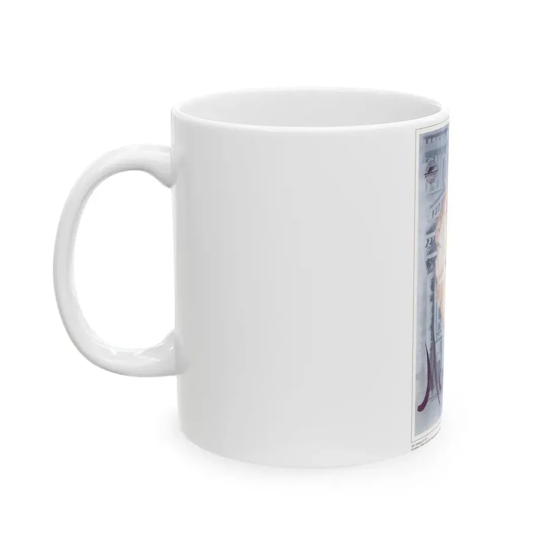 Soviet Era Poster 53 - White Coffee Mug - Go Mug Yourself