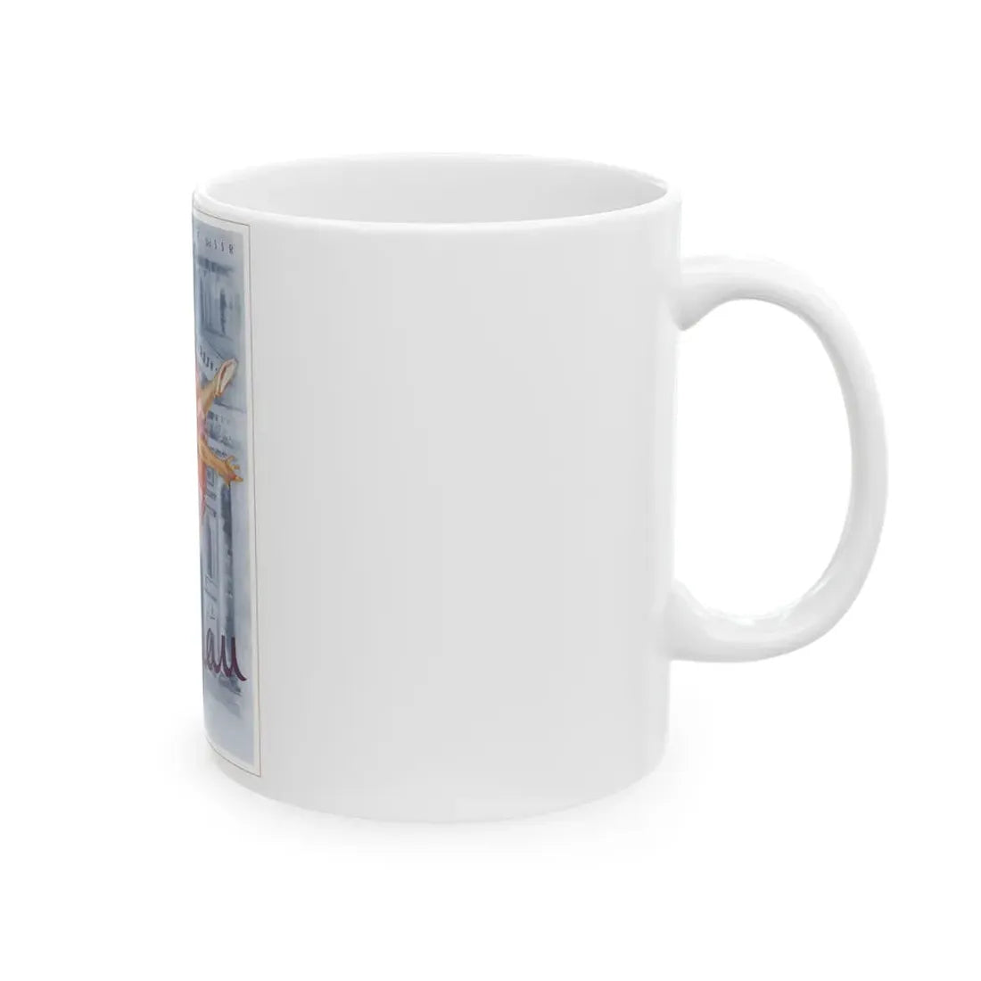Soviet Era Poster 53 - White Coffee Mug - Go Mug Yourself