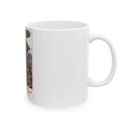 Soviet Era Poster 531 - White Coffee Mug - Go Mug Yourself