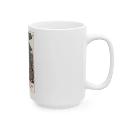 Soviet Era Poster 531 - White Coffee Mug - Go Mug Yourself