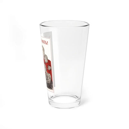 Soviet Era Poster 538 - Pint Glass 16oz-Go Mug Yourself