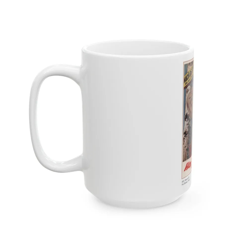 Soviet Era Poster 546 - White Coffee Mug-Go Mug Yourself