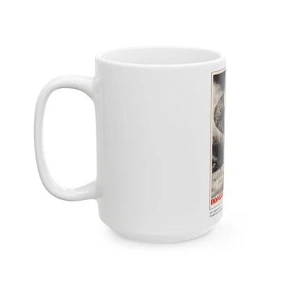 Soviet Era Poster 547 - White Coffee Mug-Go Mug Yourself