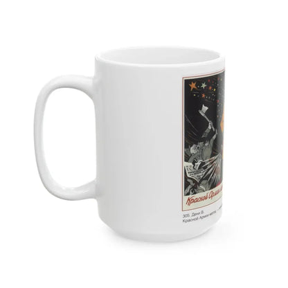 Soviet Era Poster 549 - White Coffee Mug - Go Mug Yourself