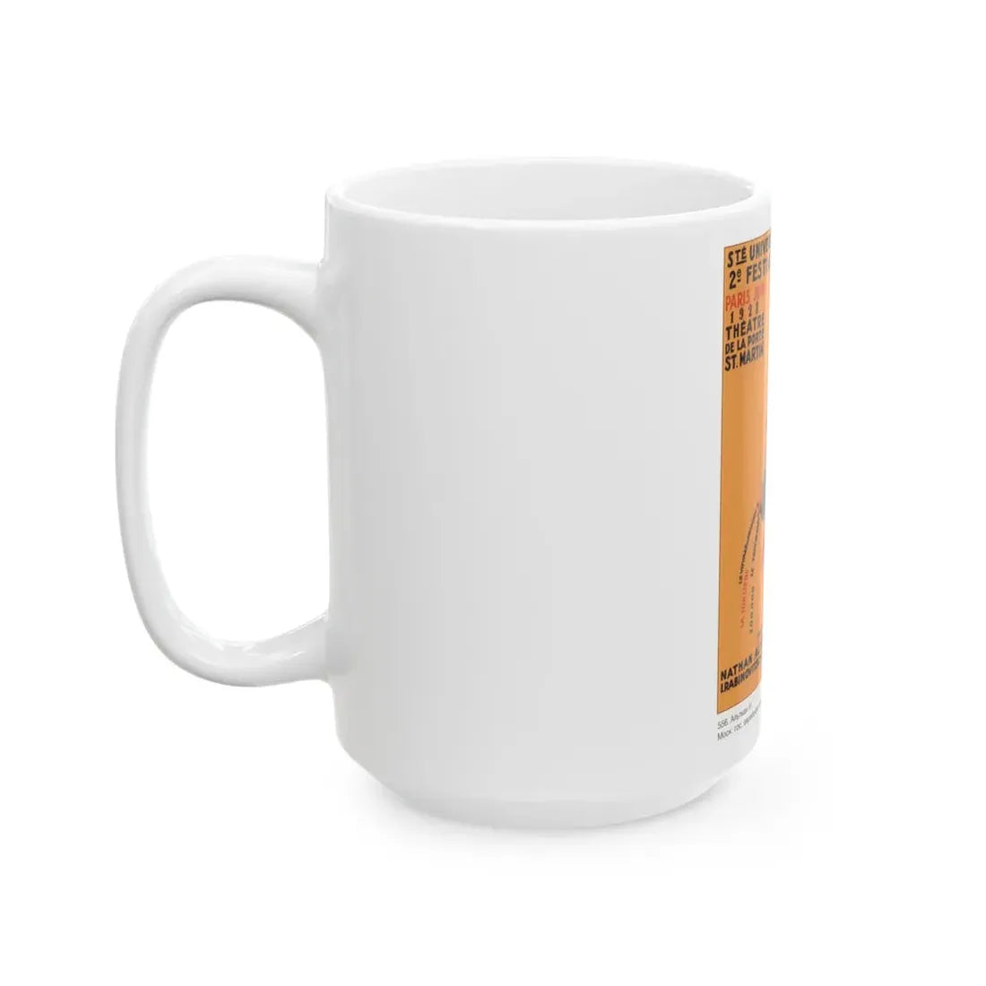 Soviet Era Poster 55 - White Coffee Mug - Go Mug Yourself