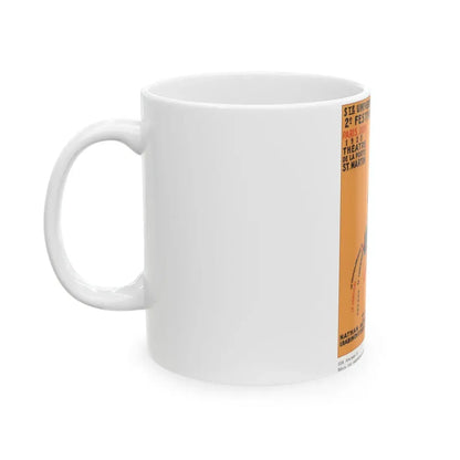 Soviet Era Poster 55 - White Coffee Mug - Go Mug Yourself
