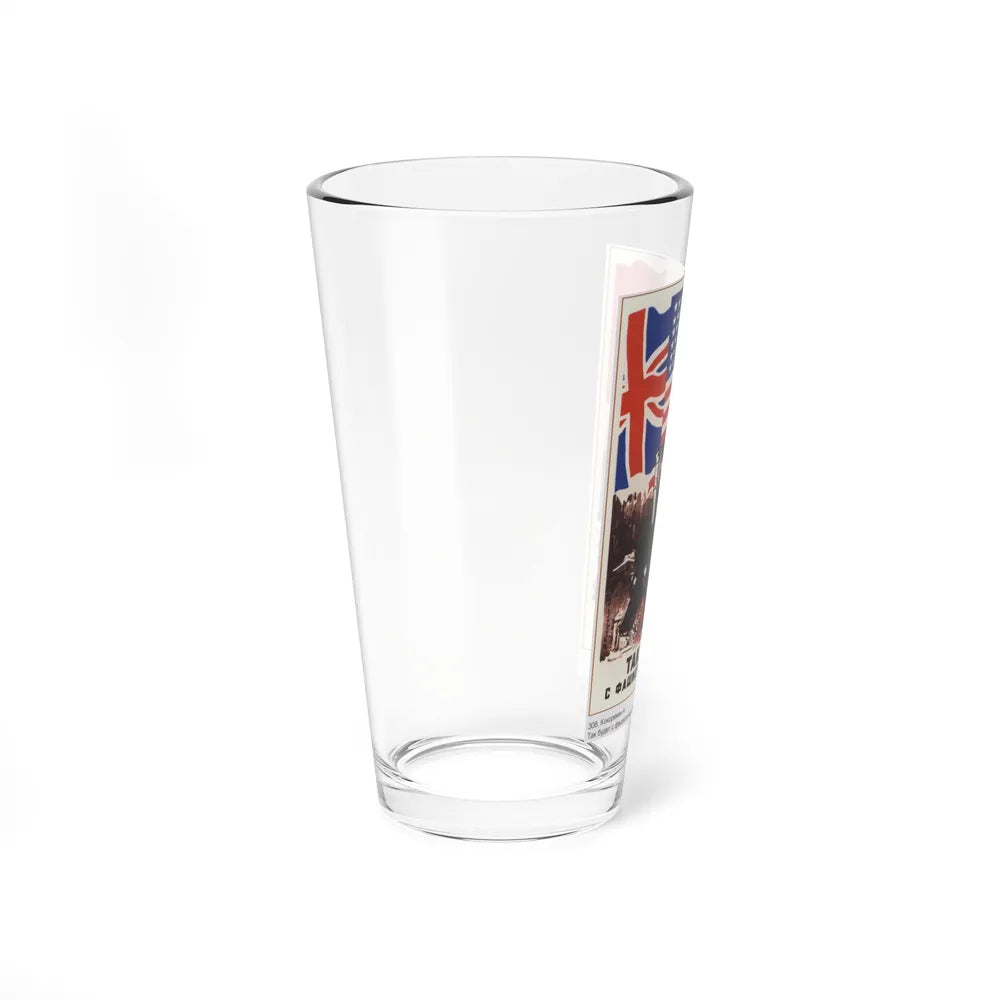 Soviet Era Poster 551 - Pint Glass 16oz-Go Mug Yourself