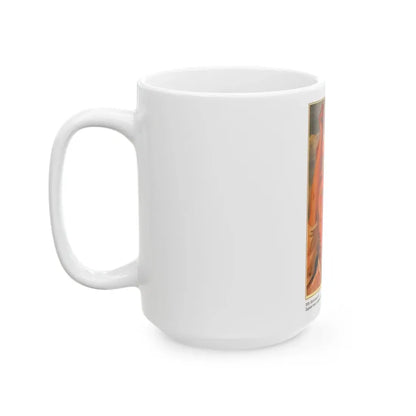 Soviet Era Poster 552 - White Coffee Mug - Go Mug Yourself