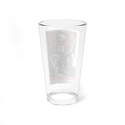 Soviet Era Poster 554 - Pint Glass 16oz-Go Mug Yourself