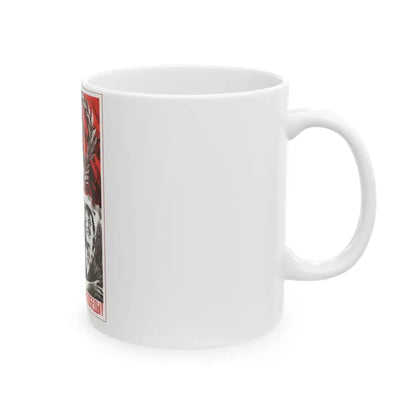 Soviet Era Poster 554 - White Coffee Mug - Go Mug Yourself