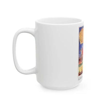Soviet Era Poster 556 - White Coffee Mug - Go Mug Yourself
