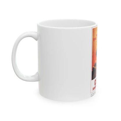 Soviet Era Poster 557 - White Coffee Mug-Go Mug Yourself