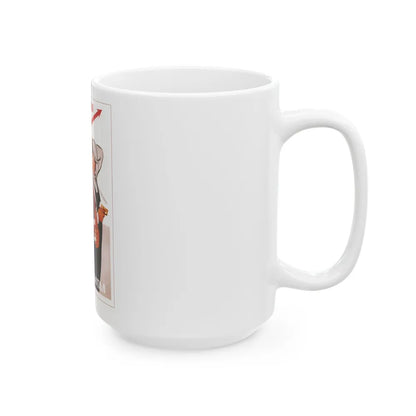 Soviet Era Poster 558 - White Coffee Mug-Go Mug Yourself