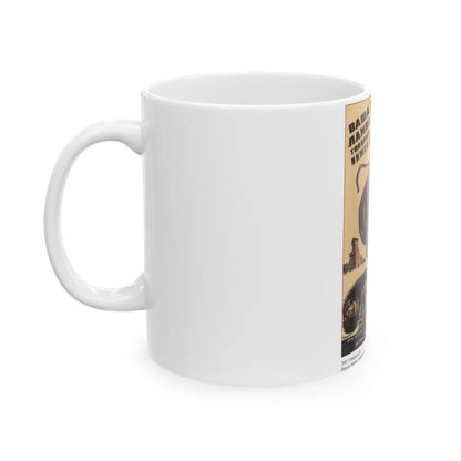 Soviet Era Poster 561 - White Coffee Mug-Go Mug Yourself