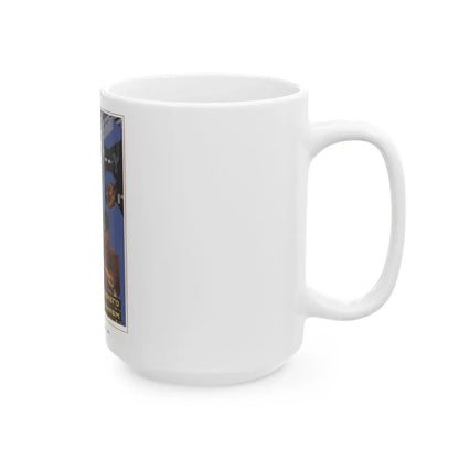 Soviet Era Poster 563 - White Coffee Mug - Go Mug Yourself