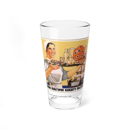 Soviet Era Poster 573 - Pint Glass 16oz-16oz-Go Mug Yourself