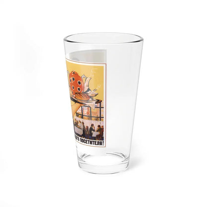 Soviet Era Poster 573 - Pint Glass 16oz-Go Mug Yourself