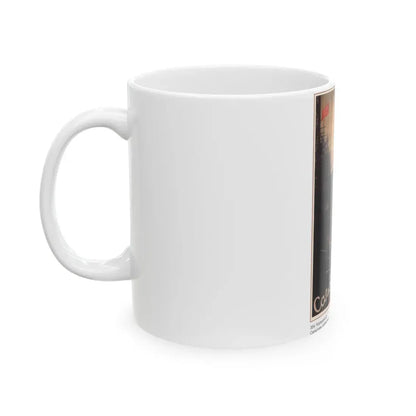 Soviet Era Poster 575 - White Coffee Mug - Go Mug Yourself