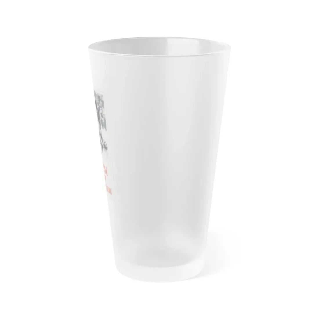 Soviet Era Poster 578 - Frosted Pint Glass 16oz - Go Mug Yourself