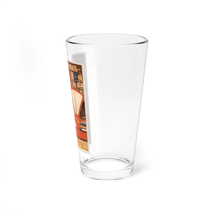 Soviet Era Poster 579 - Pint Glass 16oz-Go Mug Yourself