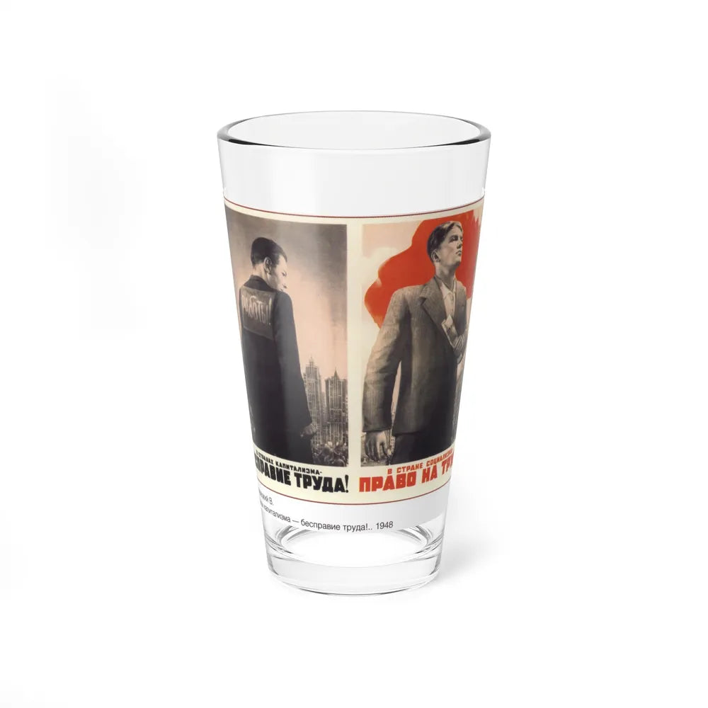 Soviet Era Poster 582 - Pint Glass 16oz-16oz-Go Mug Yourself