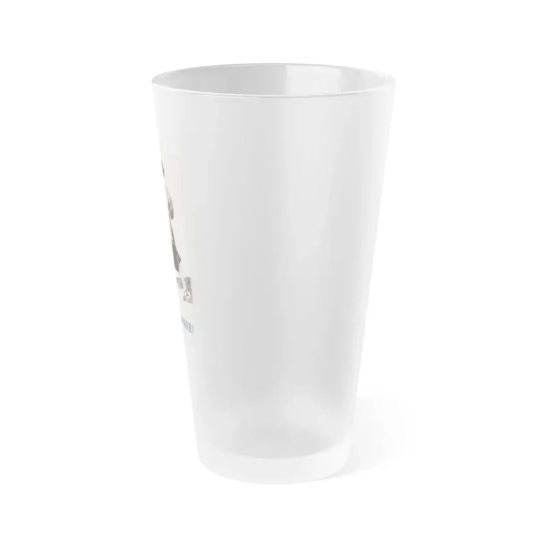 Soviet Era Poster 587 - Frosted Pint Glass 16oz - Go Mug Yourself