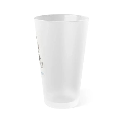 Soviet Era Poster 587 - Frosted Pint Glass 16oz - Go Mug Yourself