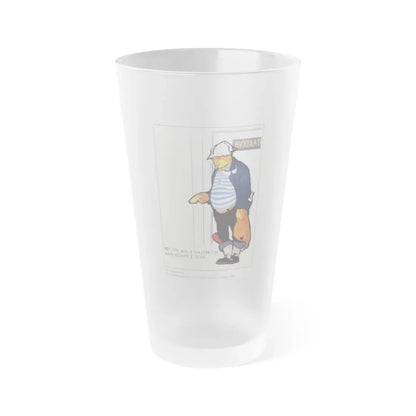 Soviet Era Poster 588 - Frosted Pint Glass 16oz Default Title - Go Mug Yourself