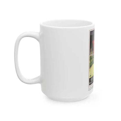 Soviet Era Poster 59 - White Coffee Mug - Go Mug Yourself