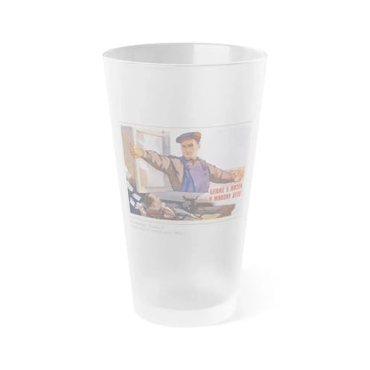 Soviet Era Poster 591 - Frosted Pint Glass 16oz Default Title - Go Mug Yourself