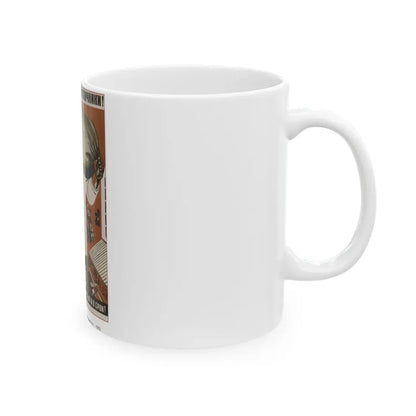 Soviet Era Poster 6 - White Coffee Mug - Go Mug Yourself