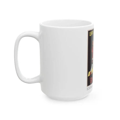 Soviet Era Poster 61 - White Coffee Mug - Go Mug Yourself