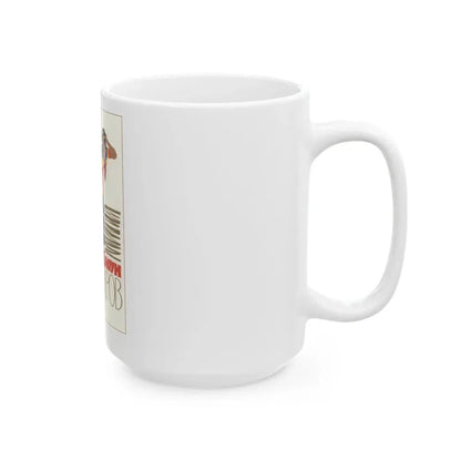 Soviet Era Poster 63 - White Coffee Mug - Go Mug Yourself