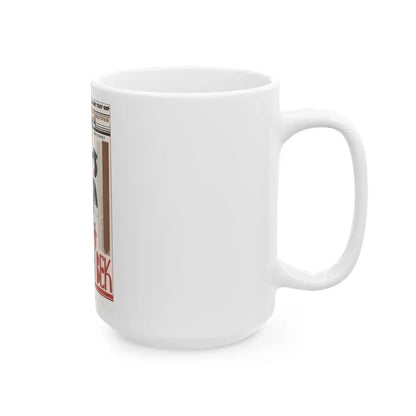 Soviet Era Poster 68 - White Coffee Mug - Go Mug Yourself