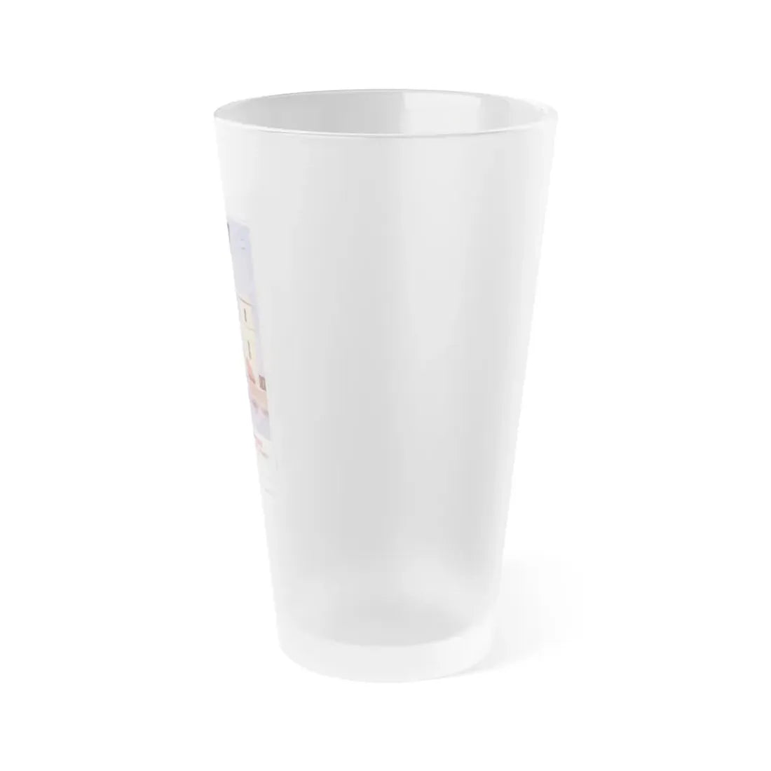 Soviet Era Poster 69 - Frosted Pint Glass 16oz - Go Mug Yourself