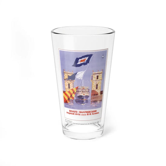 Soviet Era Poster 69 - Pint Glass 16oz-16oz-Go Mug Yourself