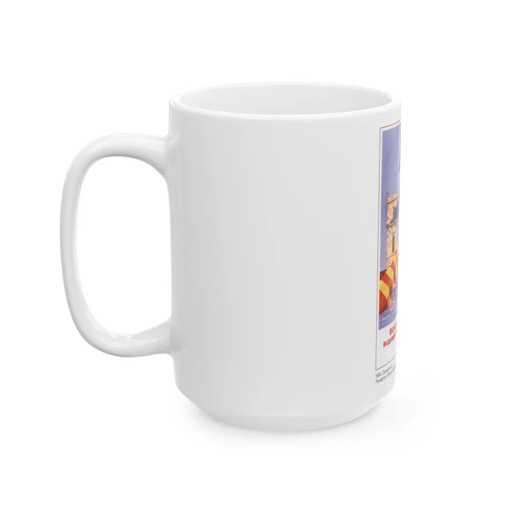 Soviet Era Poster 69 - White Coffee Mug-Go Mug Yourself