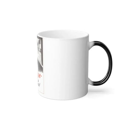 Soviet Era Poster 83 - Color Changing Mug 11oz - Go Mug Yourself