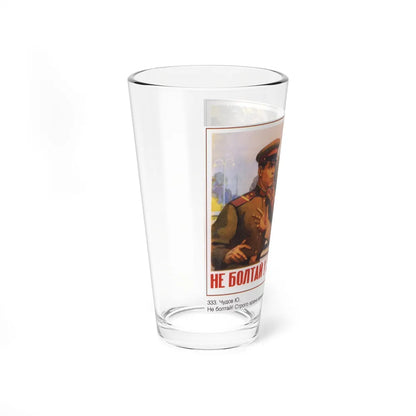 Soviet Era Poster 89 - Pint Glass 16oz-Go Mug Yourself