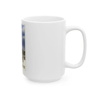 Soviet Era Poster 9 - White Coffee Mug - Go Mug Yourself