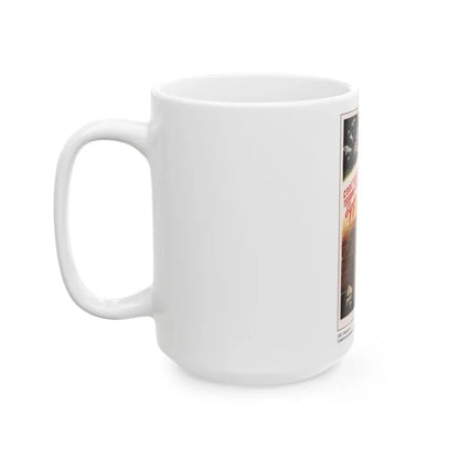 Soviet Era Poster 92 - White Coffee Mug - Go Mug Yourself