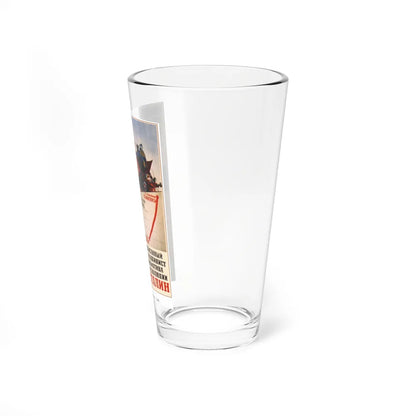 Soviet Era Poster 99 - Pint Glass 16oz-Go Mug Yourself