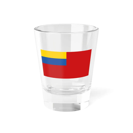 Soviet Ukraine Flag Proposal 1917 (Ukraine) Shot Glass 1.5oz 1.5oz - Go Mug Yourself