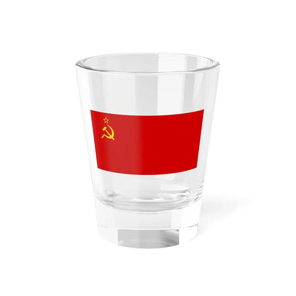 Soviet Union Flag (Soviet Union) Shot Glass 1.5oz 1.5oz - Go Mug Yourself